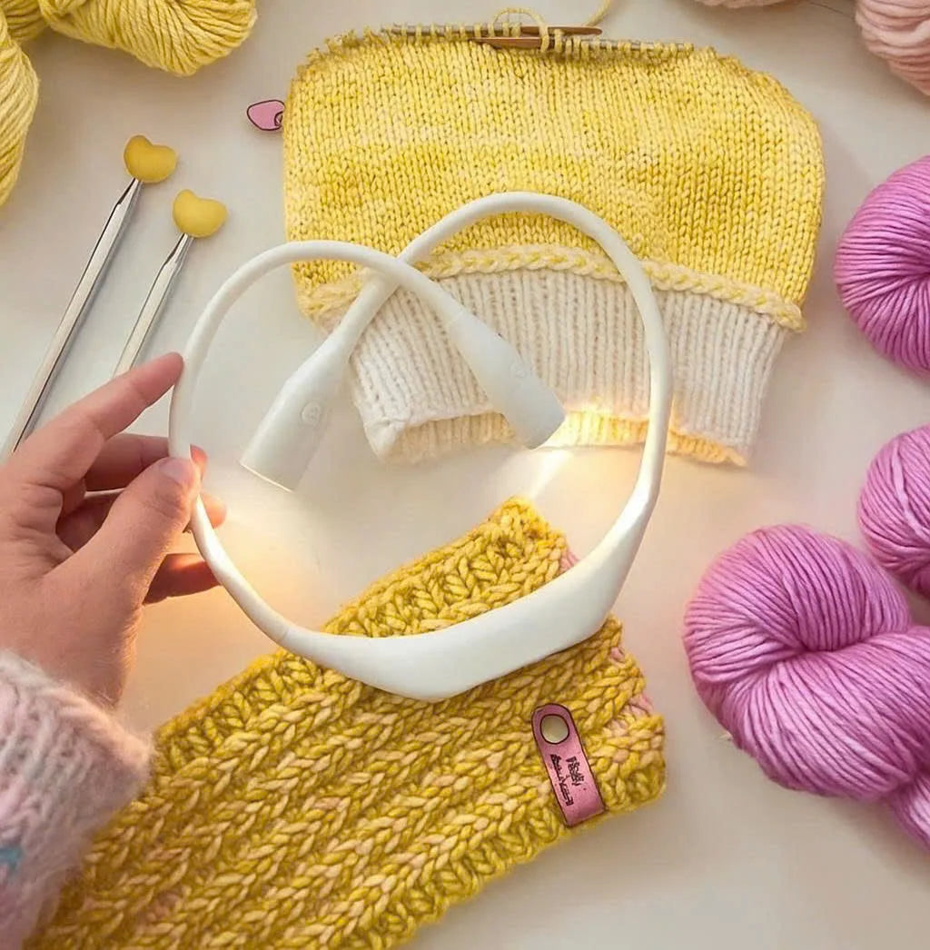 Lumos Knitting Light – See Every Stitch Anywhere